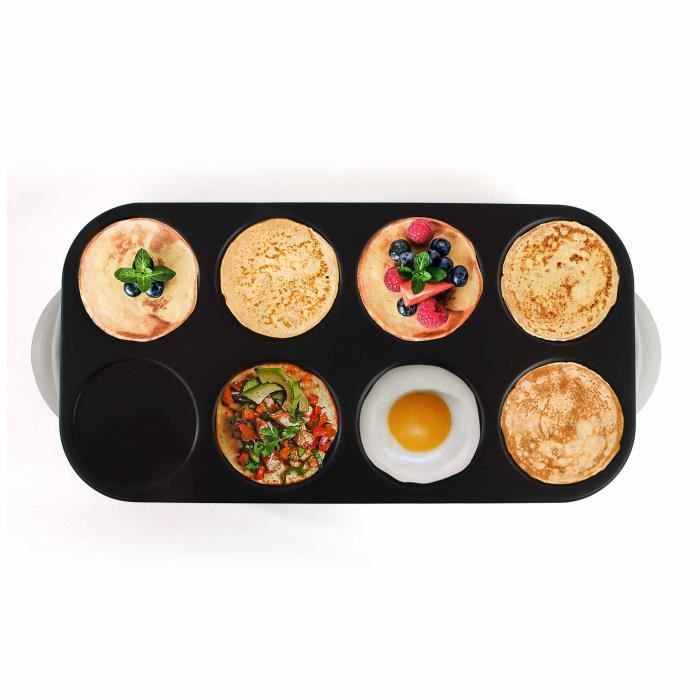 LIVOO DOC186 Maxi Crepes Party Electric Crepiere - White