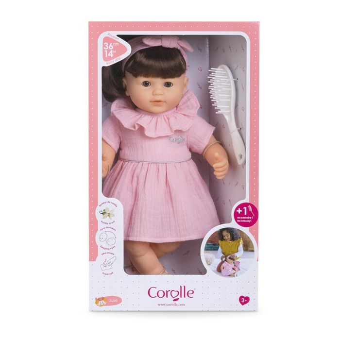 COROLLE doll - Julie - 36 cm - Easy to style hair - Vanilla scent