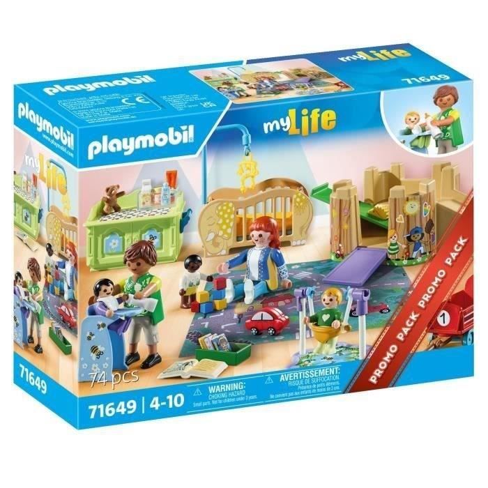 PLAYMOBIL 71649 Baby Care Assistant, My Life, Promo Pack, 74 pieces, Ages 4+