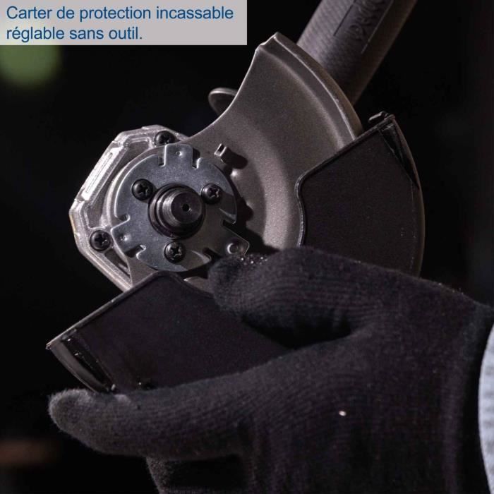 Brushless angle grinder - SCHEPPACH - 20V IXES - 125 mm - without battery or charger - BC-AG125-X