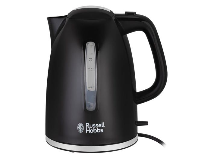 RUSSELL HOBBS 22591-70 - Textures Plus Kettle - 1.7L - 2400W - Black