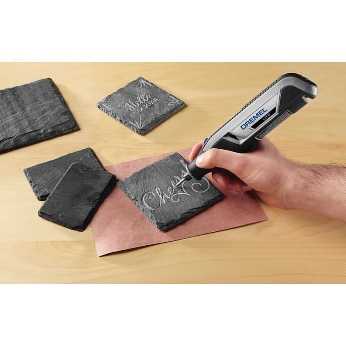 Wireless multifunction tool - Dremel Lite 7760 (delivered with 15 accessories and 1 USB charger, 3.6 integrated battery)