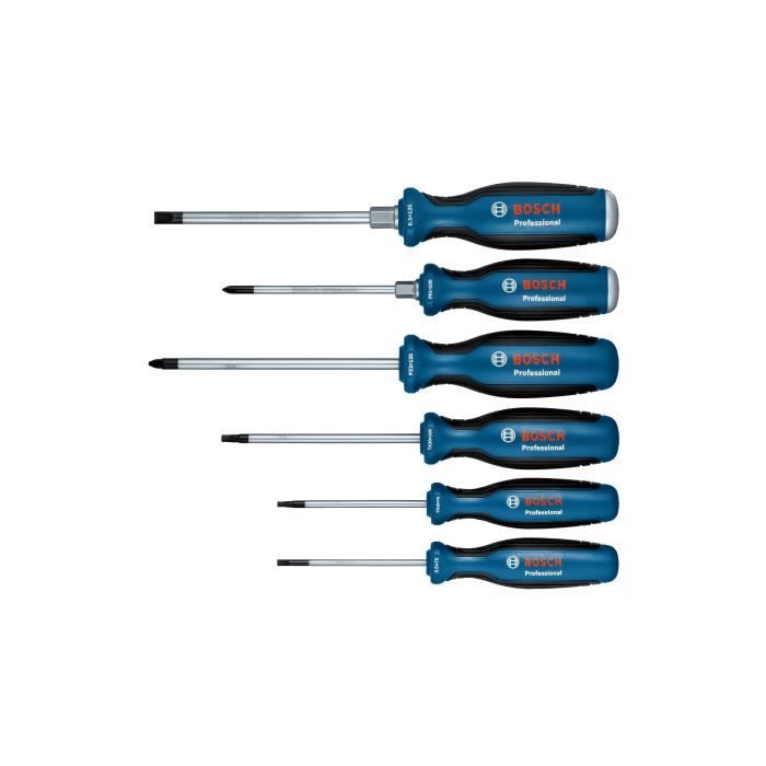 Set of 6 Torx screwdrivers