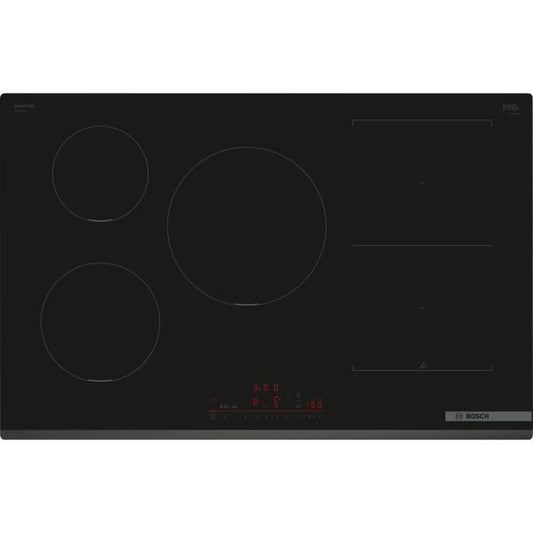 BOSCH wide induction hob - 5 burners - L80 x D52 cm - PVW831HC1E