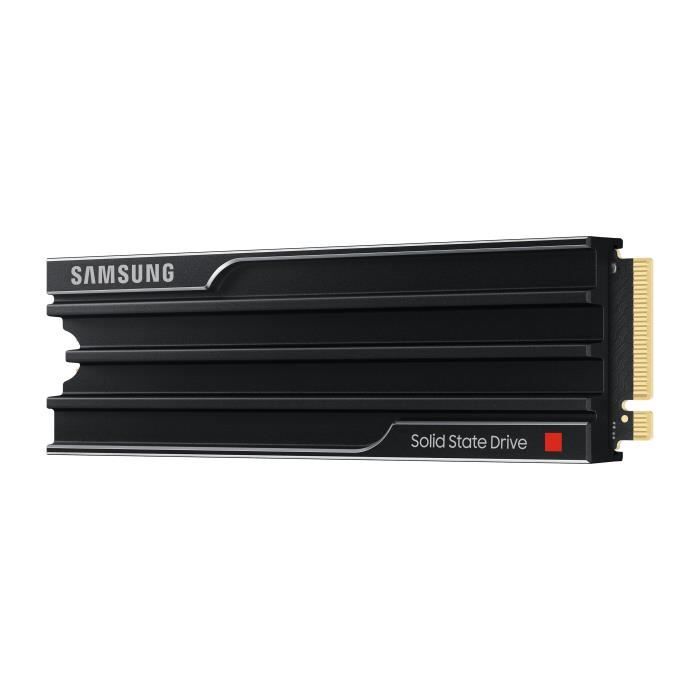 Samsung - Internal SSD - 9100 PRO with NVMe M.2 PCIe 5.0 x4 heatsink - 2TB - Read speed up to 14,800MB/s - MZ-VAP2T0CW