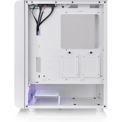 Mid-Tower PC Case without PSU - THERMALTAKE S200 TG ARGB (White) - ATX/Micro ATX - 3x120mm A-RGB - USB 3.0/2.0 - Tempered Glass