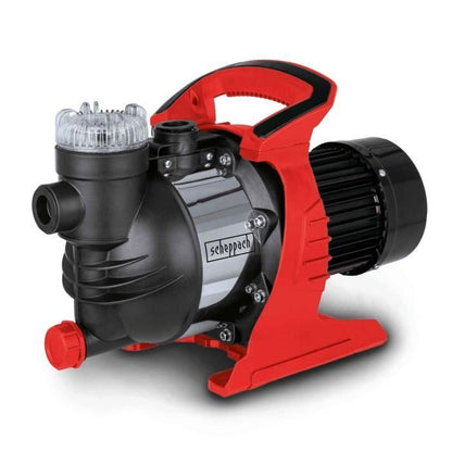 Garden pump - Scheppach - GP1400JET - 6000 L/h - Max depth 8m - 4.8 bar