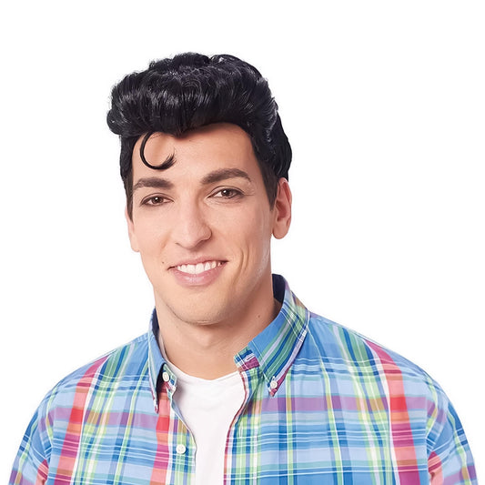 Doo Wop Men's Costume Wig - Black