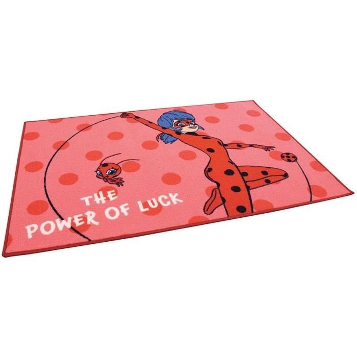 Tapis Ladibug Fun House Miraculous - 120 x 80 cm