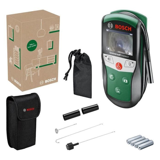 Bosch UniversalInspect inspection camera (8 mm diameter endoscope for high-quality colour images with a