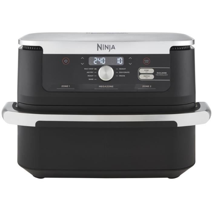Oil-free fryer - NINJA - AF500EU - Foodi Flex - 10.4 L - 32.7 x 49.6 x 31.6 cm - Black