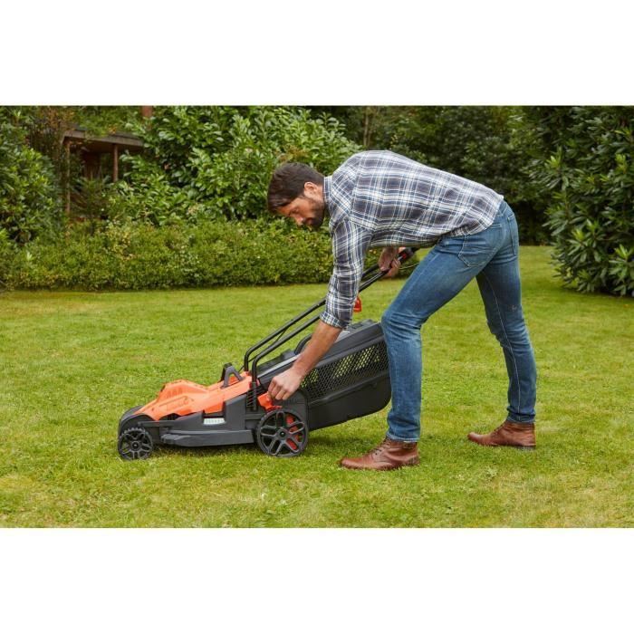 BLACK & DECKER Lawnmower 42cm 1800W - Handle Bike BEMW481BH