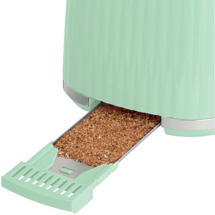Toaster - RUSSELL HOBBS - EDEN - 800 W - 2 slots - Pistachio