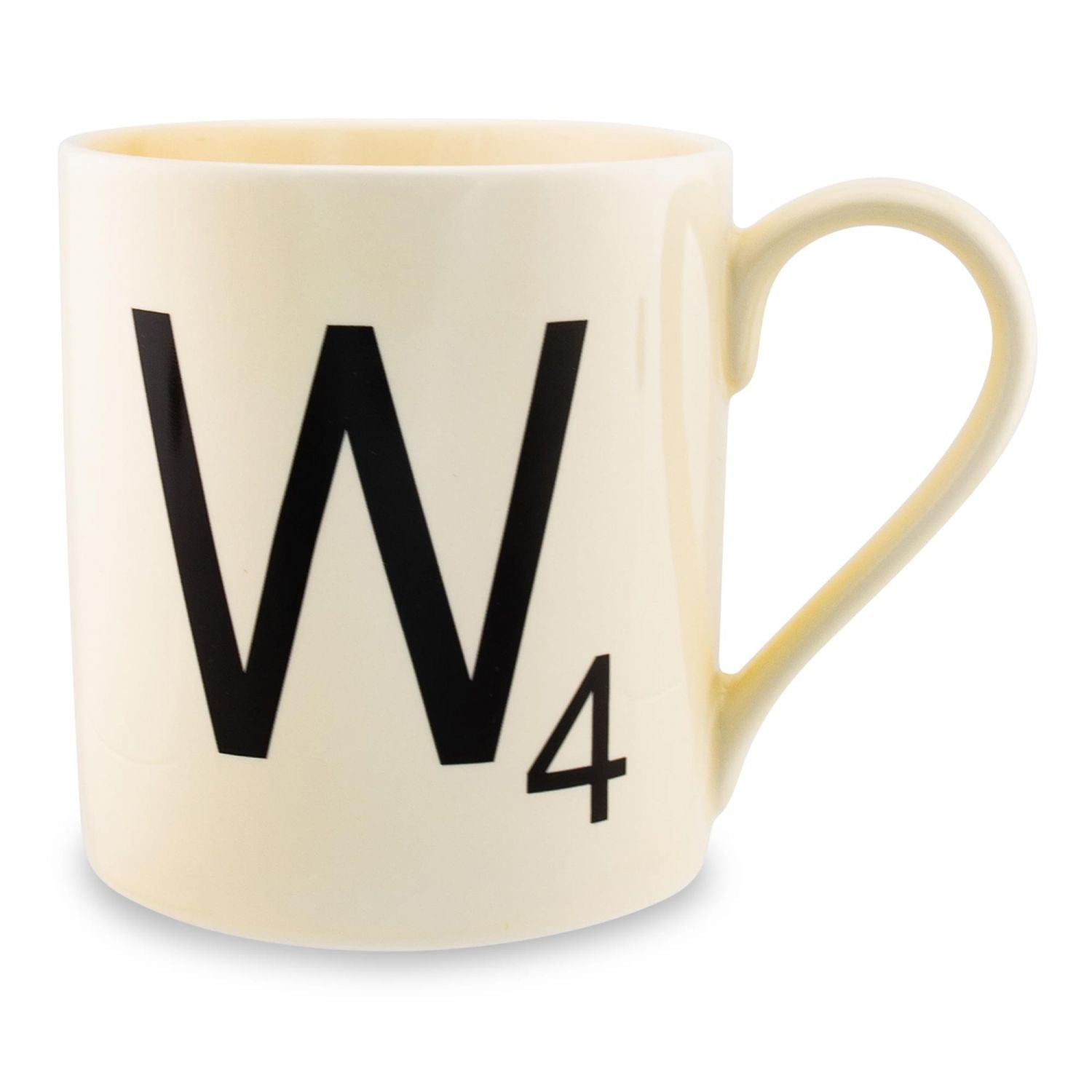 Scrabble Coffee Mug - Choose Your Letters Letter W