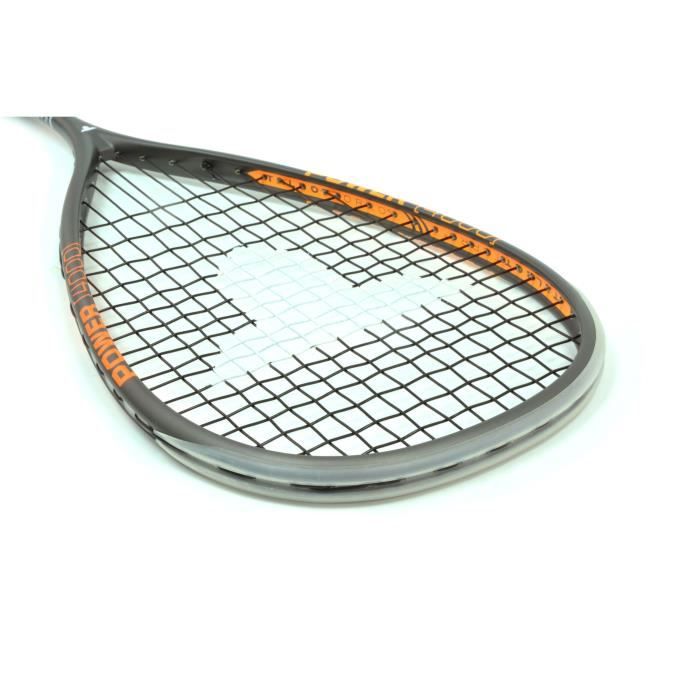 Squash racket - TALBOT TORRO - POWER 4000 - U-shaped profile - US 500 string - 480cm² head - 18.2mm/135g frame - 175g