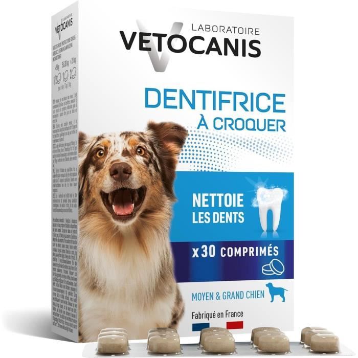 VETOCANIS PLAK FIGHTER TOOTHPASTE WITH CROQ 30COMP