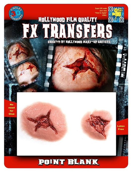 Costume 3D FX Transfers: Medium Point Blank