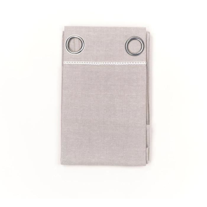 Curtain - TODAY - CHARME - Chambray Berenice - 140 x 240 cm