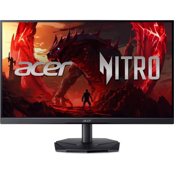 PC screen - ACER - KG241Y P3bip - 23.8 FHD - VA panel - 180Hz - 0.5ms - 1 HDMI 1 DP - AMD FreeSync Premium - Black