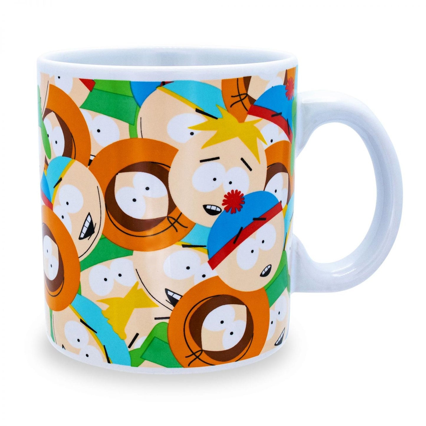 South Park Character Faces Ceramic Mug | Holds 20 Ounces