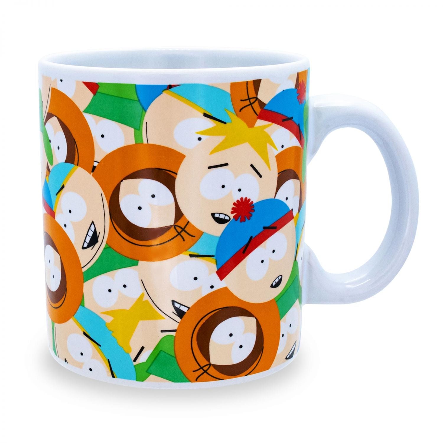 South Park Character Faces Ceramic Mug | Holds 20 Ounces