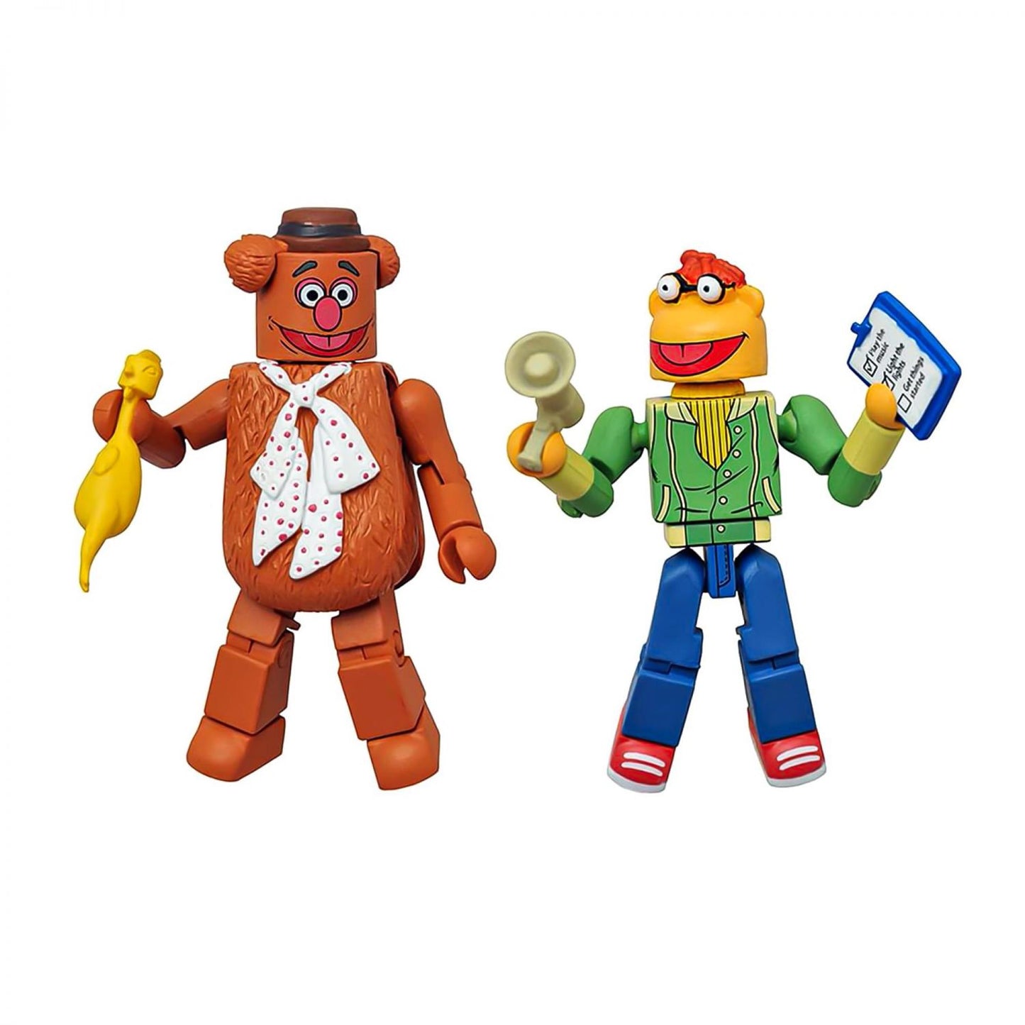Muppets Minimates Series 1 2-Pack: Fozzie Bear & Scooter