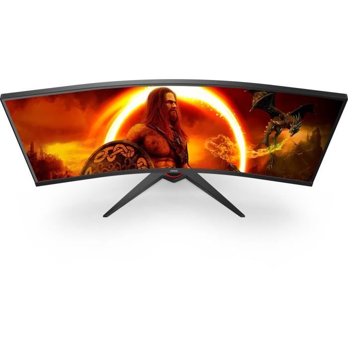AOC CU34G2XE 34 WQHD Curved PC Monitor VA Panel 144Hz 1ms 1 HDMI 1DP Adaptive Sync Black