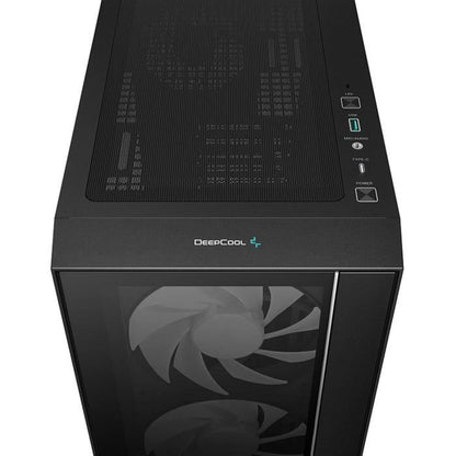 PC case - DEEPCOOL - MATREXX 55 V4 C - Mid tower - ATX - Tempered glass - ARGB - Black