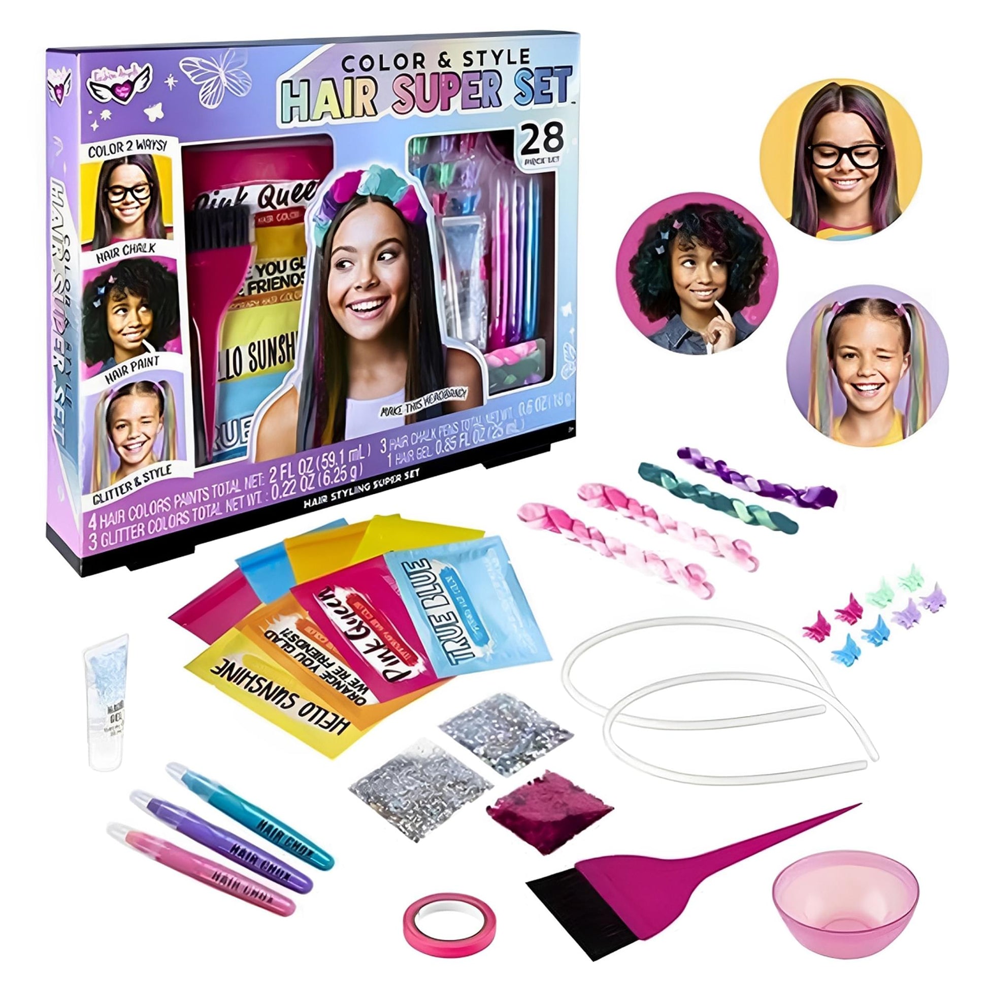 Fashion Angels Color & Style Hair Styling Super Set
