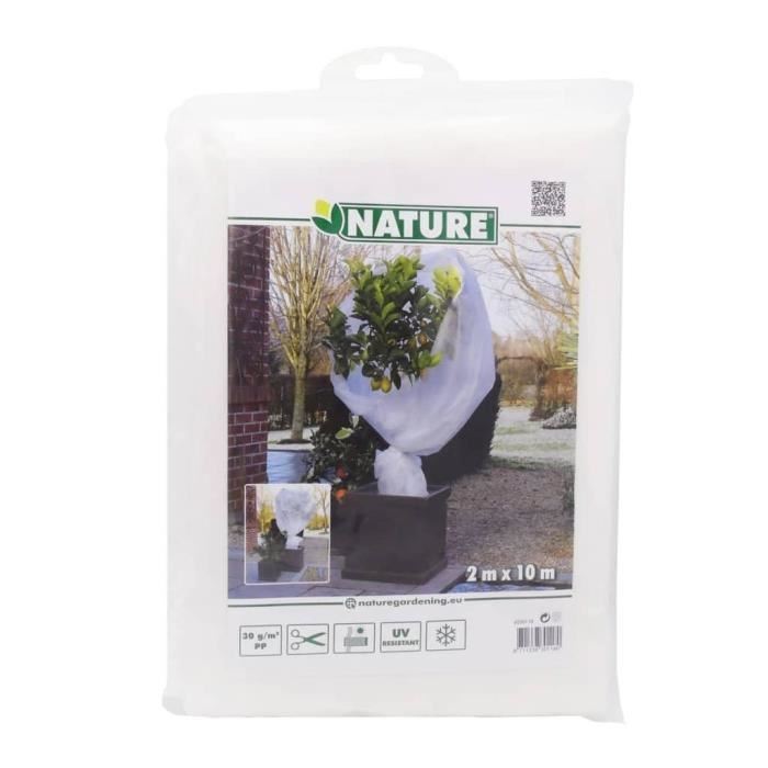 Nature Winter fleece cover 30 g/m² white 2x10 m