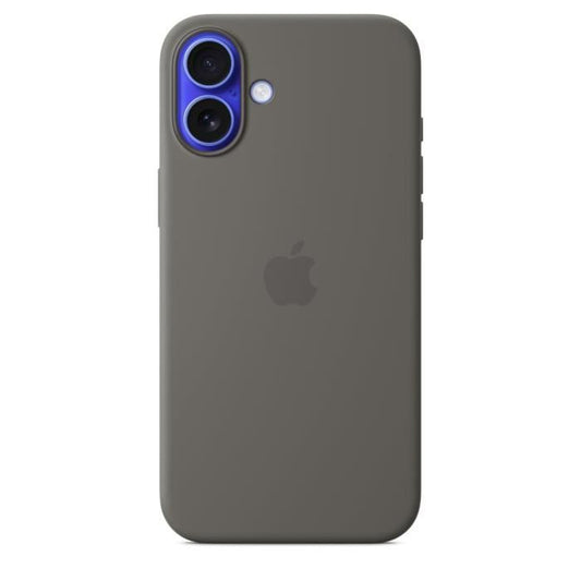 APPLE iPhone 16 Plus - Silicone Case with MagSafe - Stone Gray