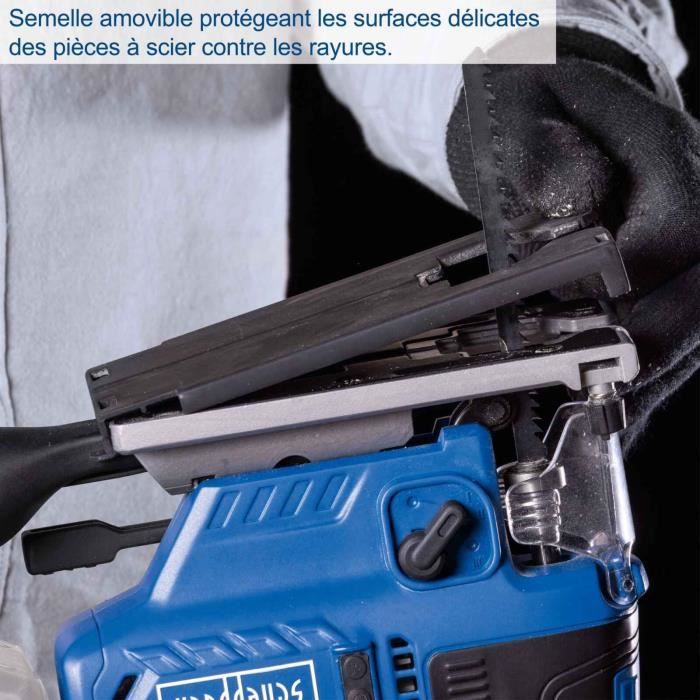 Jigsaw - SCHEPPACH - 20V IXES - 152 mm blade - 1000 to 3000 movements/min - without battery or charger - BC-JS254-X