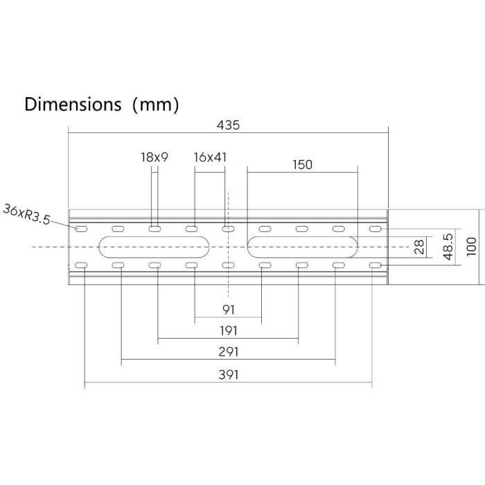 Fixed TV support - SLIM - Stell - SHO 4210