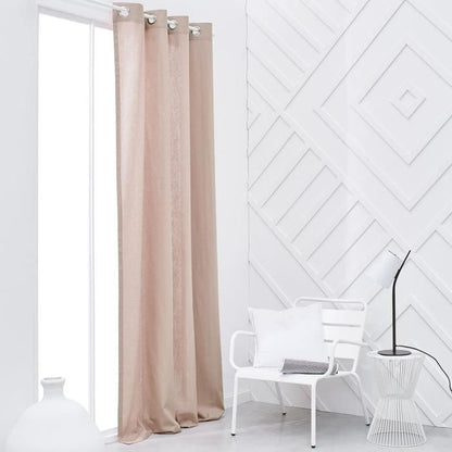 TODAY eyelet curtain - 140x240cm - 100% Cotton - Pink