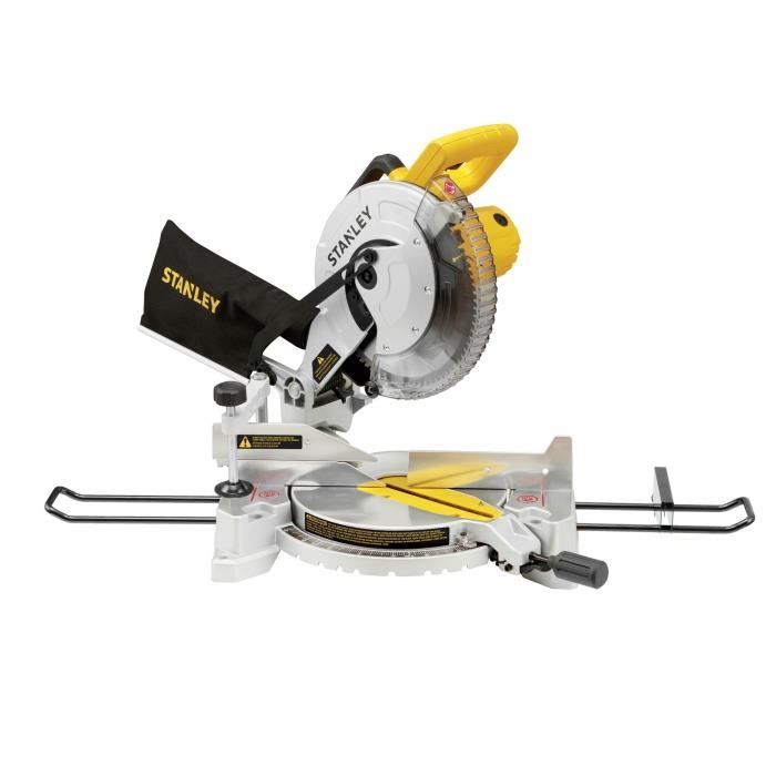 254 mm radial arm saw - 1650W - 30 mm bore, 0-4800 rpm - STANLEY FATMAX, SM1650-QS