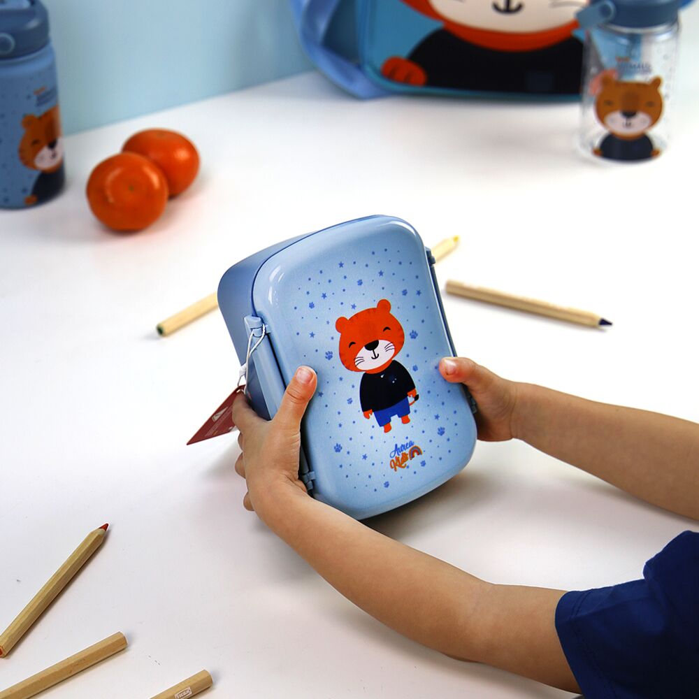 Tiger hermetic with cooling plate + box lunch bag