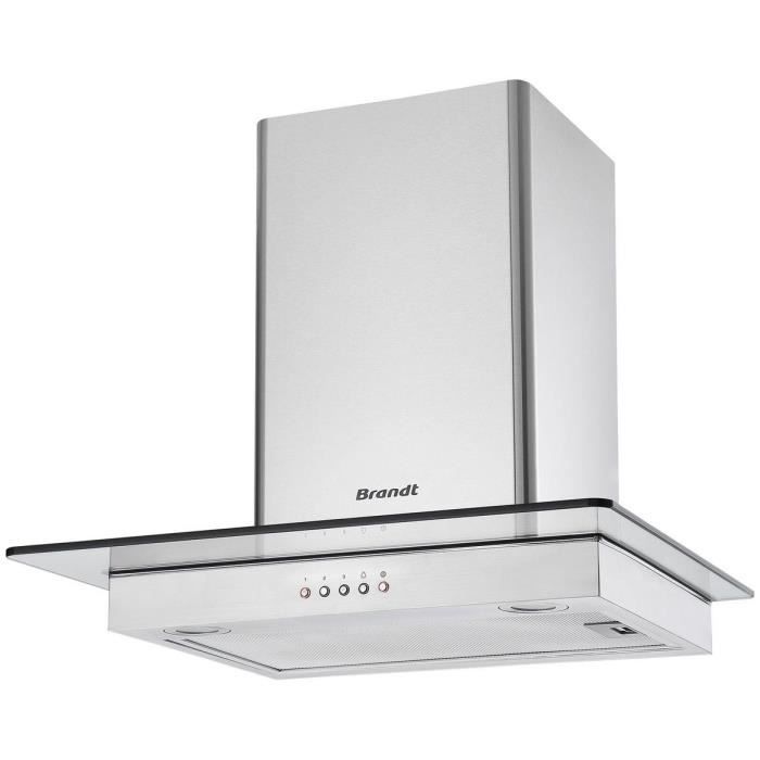 BRANDT DECOR HOOD - BHB1644IX - 60CM