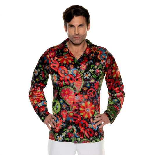 60's Psychedelic Shirt Adult Costume | Standard