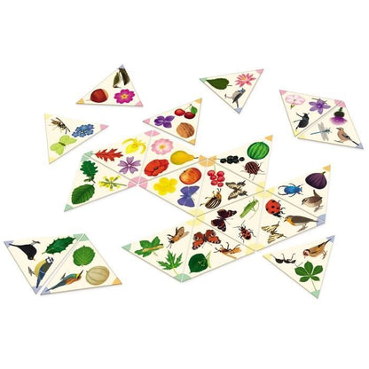 Learning games - Tridomino Du Jardin