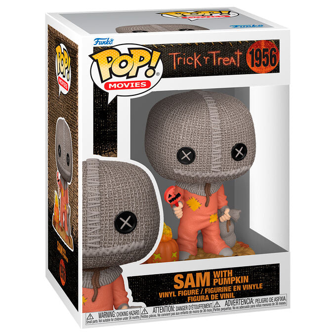 POP figure Trick'r Treat Sam with Pumpkin