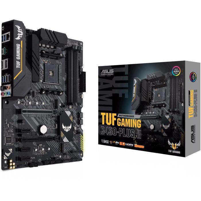 ASUS - TUF B450-PLUS II Gaming motherboard