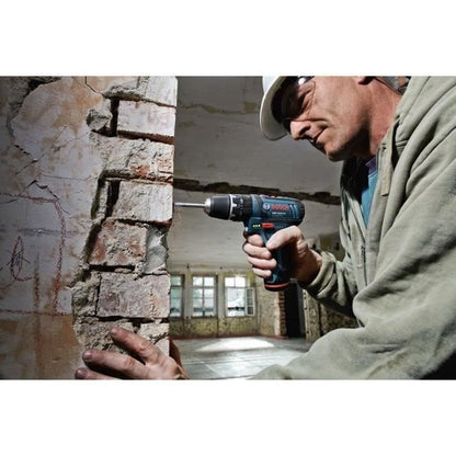 Cordless screwdriver BOSCH PROFESSIONAL - GSR 12V-15 (2 batteries 2.0Ah, charger, case, set of 10 screwdriver bits)