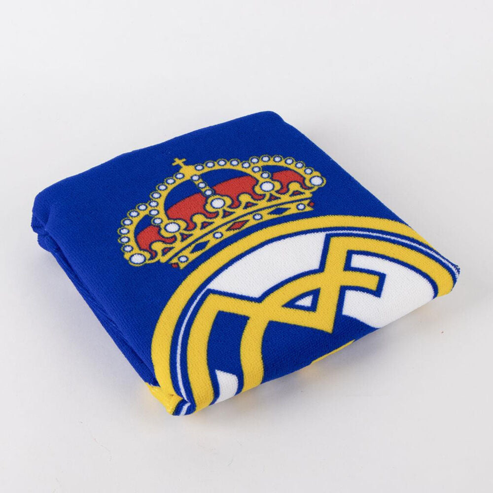 Real Madrid microfibre poncho beach towel