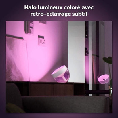 Philips Hue White & Color Ambiance, Iris lamp, Bluetooth, Black compatible, works with Alexa, Google Assistant and Apple Homekit