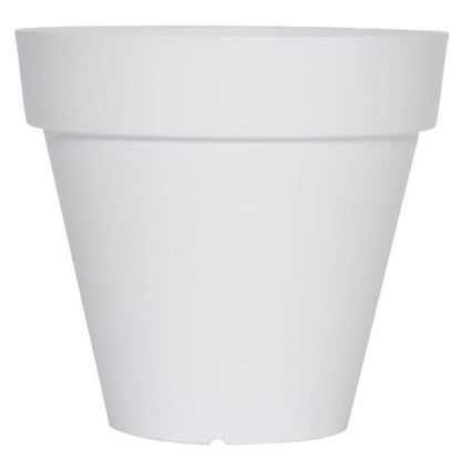 Riviera Round Soleilla Pot - 50 cm - White