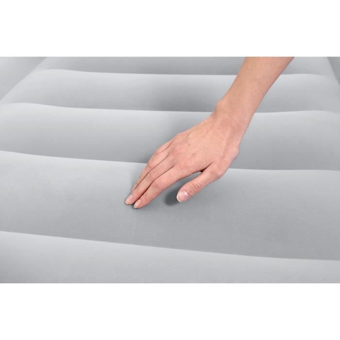 Airbed - BESTWAY - 6713G - Tritech - 1 place, 191 x 97 x 51 cm, integrated electric pump, bed frame
