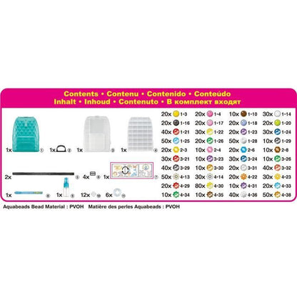 Ironing bead game - AQUABEADS - 31993 - The creative DX backpack