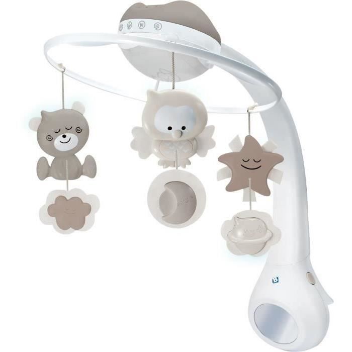 Musical mobile and projector - INFANTINO - Sweet Night 3-in-1 - Grey