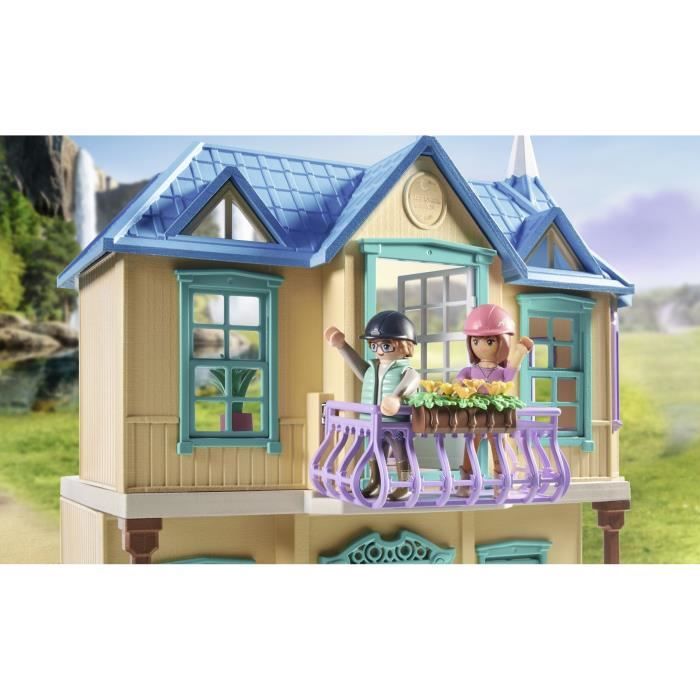 PLAYMOBIL 71351 Waterfall Ranch - Horses of Waterfall - 264 pieces - Ages 5 and up