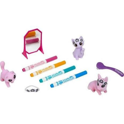 Coloring - CRAYOLA - Washimals Pastel Princess Pets - Pastel animals to personalize! From 3 years old